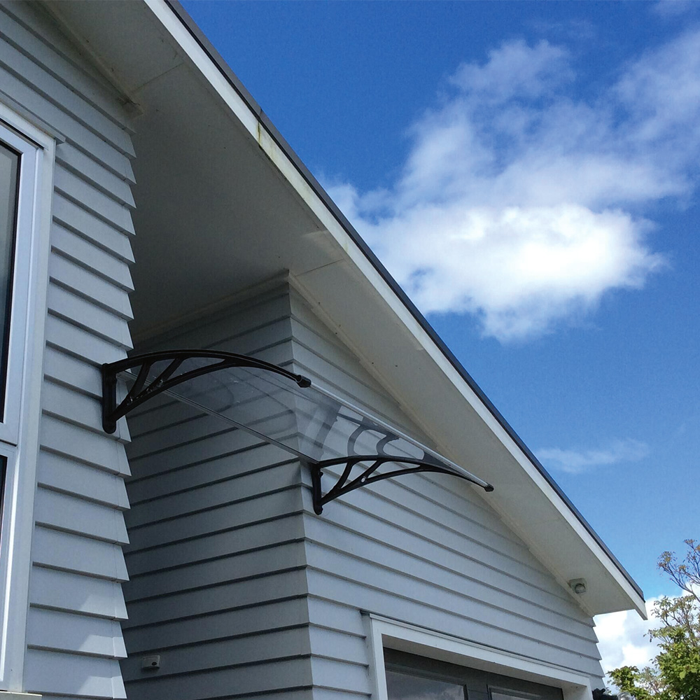 Clear Canopy with Black Frame