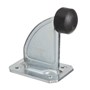 Downee Bolt Down Gate Stop With Rubber Bumper