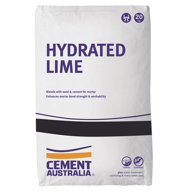 Cement Australia Hydrated Lime 20kg