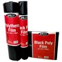 Poly Pre-Packed Builders Film 2m x 20m x 100UM Black