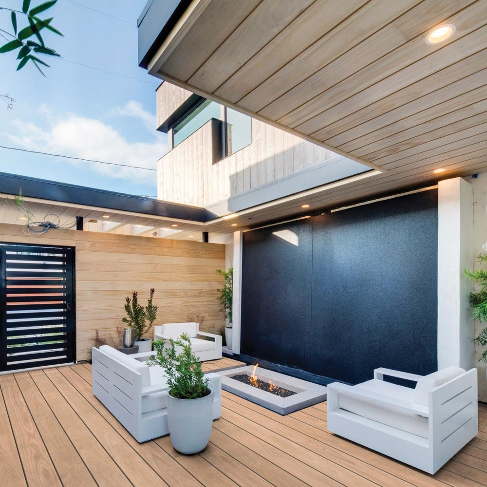 Eva-Last Pioneer Composite Decking Board Starter Board 145x21mm Natural Blackbutt