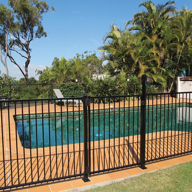 Aluminium Flat Top Pool Fencing Panel