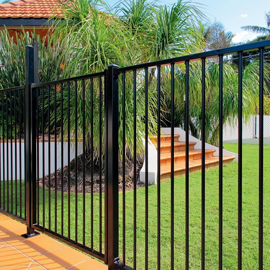 Aluminium Flat Top Pool Fencing Panel