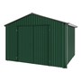 Handi-Heritage Shed H3 3.30X3.30 Roof:Gun Metal Grey Wall:Caulfield Green Gable End Double Door