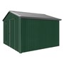 Handi-Heritage Shed H3 3.30X3.30 Roof:Gun Metal Grey Wall:Caulfield Green Gable End Double Door