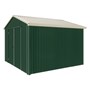 Handi-Heritage Shed H3 3.30X3.30 Roof:Merino Wall:Caulfield Green Gable End Double Door
