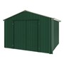 Handi-Heritage Shed H3 3.30X3.30 Roof:Rivergum Wall:Caulfield Green Gable End Double Door