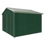 Handi-Heritage Shed H3 3.30X3.30 Roof:Rivergum Wall:Caulfield Green Gable End Double Door