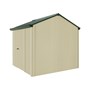 Handi-Heritage Shed H1 2.54X2.52 Roof:Caulfield Green Wall:Primrose Front/Rear Single Door