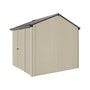 Handi-Heritage Shed H1 2.54X2.52 Roof:Gun Metal Grey Wall:Merino Front/Rear Single Door