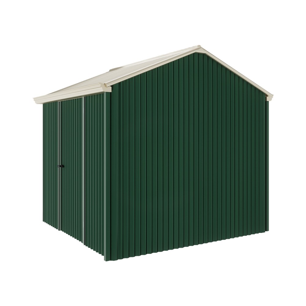 Handi-Heritage Shed H1 2.54X2.52 Roof:Merino Wall:Caulfield Green Front/Rear Single Door