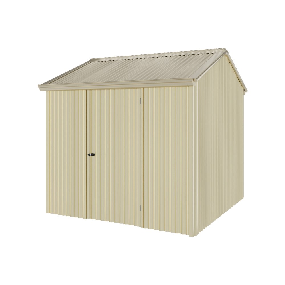 Handi-Heritage Shed H1 2.54X2.52 Roof:Merino Wall:Primrose Front/Rear Single Door