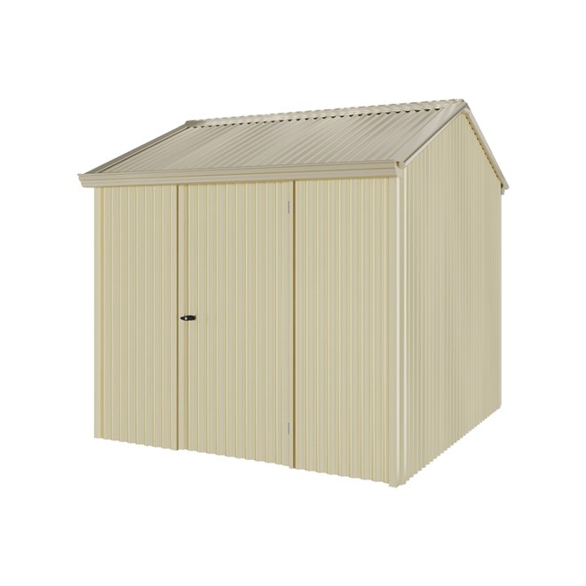 Handi-Heritage Shed H1 2.54X2.52 Roof:Merino Wall:Primrose Front/Rear Single Door