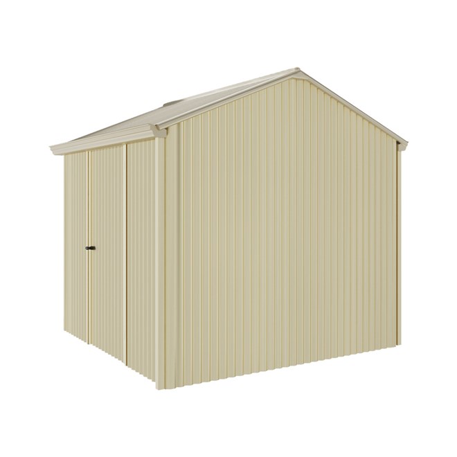Handi-Heritage Shed H1 2.54X2.52 Roof:Merino Wall:Primrose Front/Rear Single Door