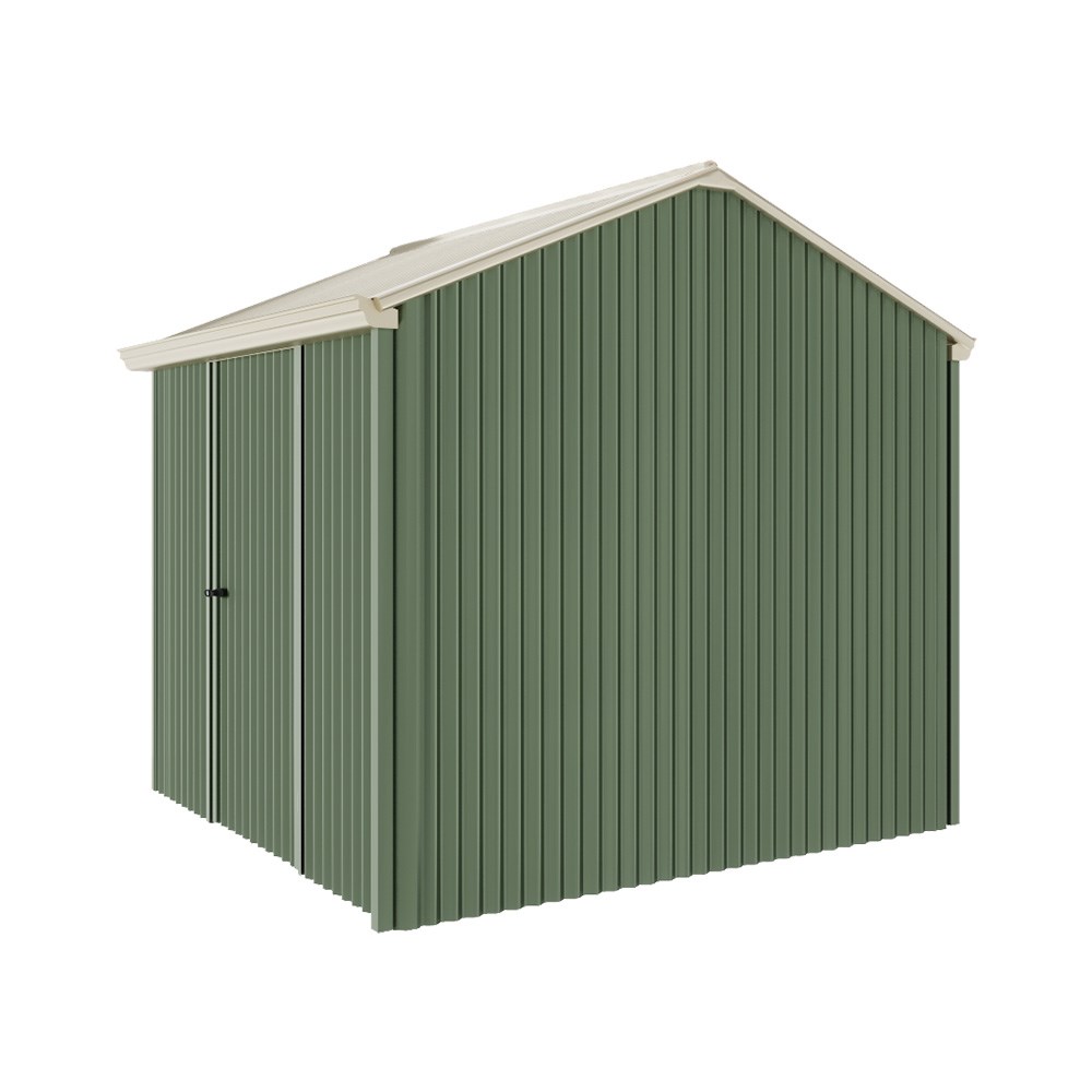 Handi-Heritage Shed H1 2.54X2.52 Roof:Merino Wall:Rivergum Front/Rear Single Door