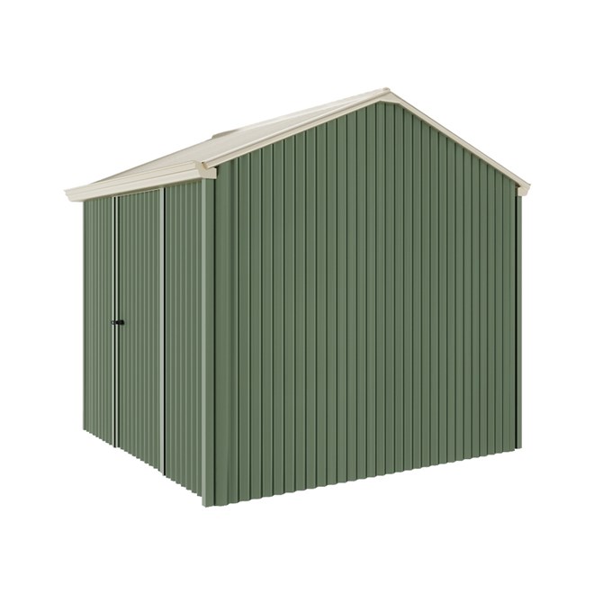 Handi-Heritage Shed H1 2.54X2.52 Roof:Merino Wall:Rivergum Front/Rear Single Door
