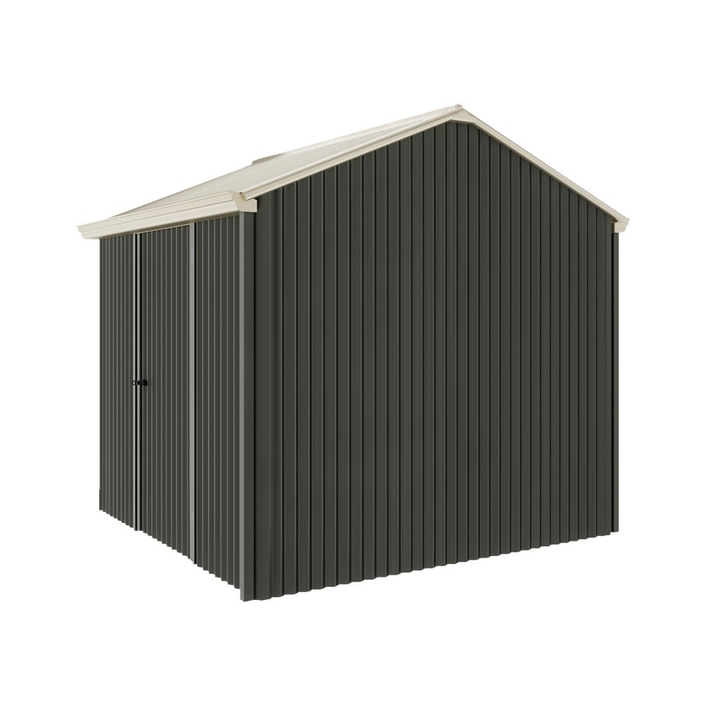 Handi-Heritage Shed H1 2.54X2.52 Roof:Merino Wall:Slate Grey Front/Rear Single Door
