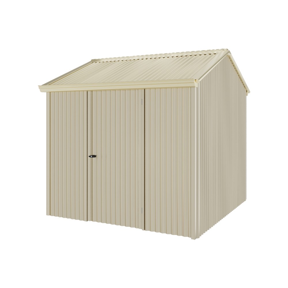 Handi-Heritage Shed H1 2.54X2.52 Roof:Primrose Wall:Merino Front/Rear Single Door