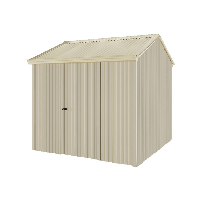 Handi-Heritage Shed H1 2.54X2.52 Roof:Primrose Wall:Merino Front/Rear Single Door