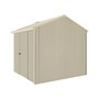 Handi-Heritage Shed H1 2.54X2.52 Roof:Primrose Wall:Merino Front/Rear Single Door