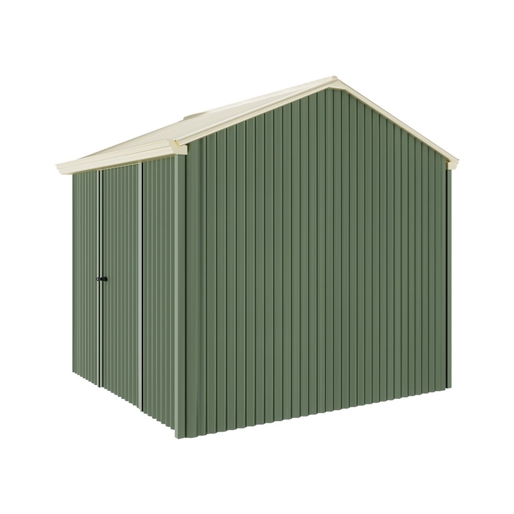 Handi-Heritage Shed H1 2.54X2.52 Roof:Primrose Wall:Rivergum Front/Rear Single Door