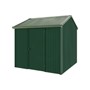 Handi-Heritage Shed H1 2.54X2.52 Roof:Rivergum Wall:Caulfield Green Front/Rear Single Door