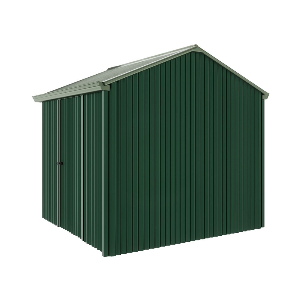 Handi-Heritage Shed H1 2.54X2.52 Roof:Rivergum Wall:Caulfield Green Front/Rear Single Door