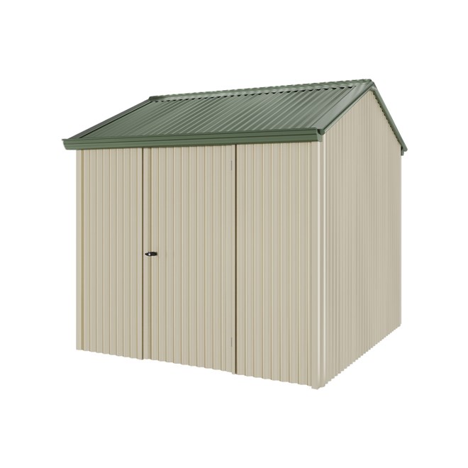 Handi-Heritage Shed H1 2.54X2.52 Roof:Rivergum Wall:Merino Front/Rear Single Door