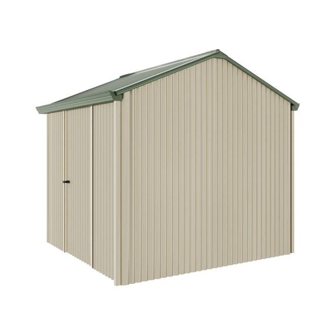 Handi-Heritage Shed H1 2.54X2.52 Roof:Rivergum Wall:Merino Front/Rear Single Door