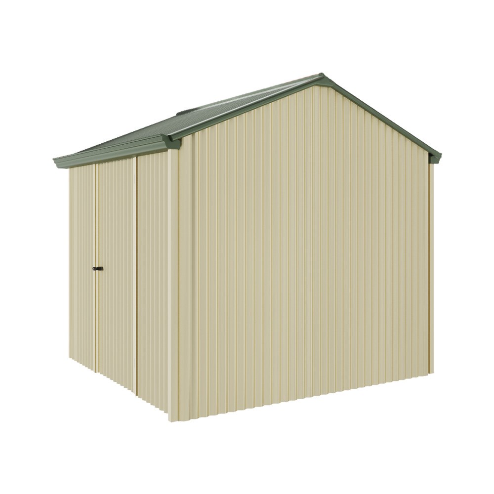 Handi-Heritage Shed H1 2.54X2.52 Roof:Rivergum Wall:Primrose Front/Rear Single Door