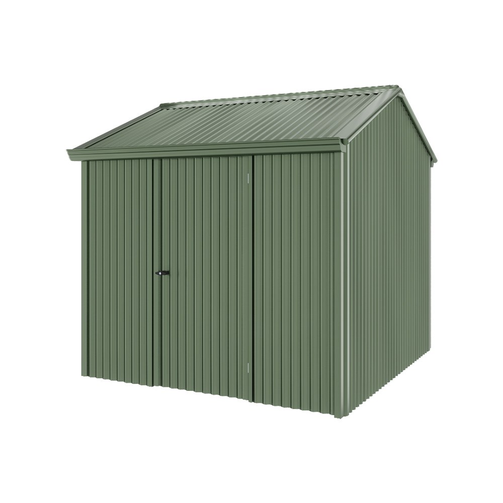 Handi-Heritage Shed H1 2.54X2.52 Roof:Rivergum Wall:Rivergum Front/Rear Single Door