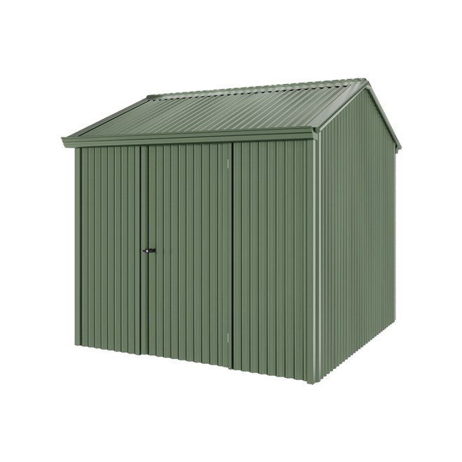 Handi-Heritage Shed H1 2.54X2.52 Roof:Rivergum Wall:Rivergum Front/Rear Single Door