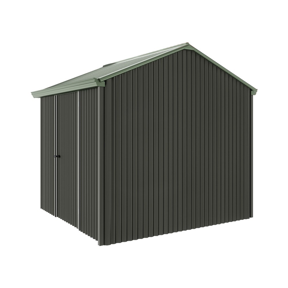 Handi-Heritage Shed H1 2.54X2.52 Roof:Rivergum Wall:Slate Grey Front/Rear Single Door