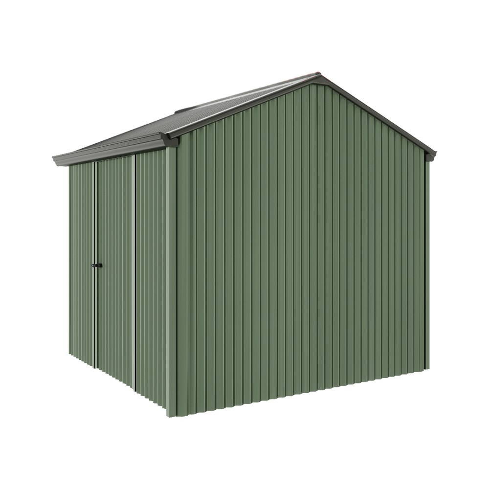 Handi-Heritage Shed H1 2.54X2.52 Roof:Slate Grey Wall:Rivergum Front/Rear Single Door