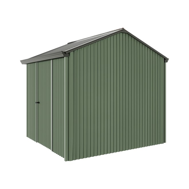 Handi-Heritage Shed H1 2.54X2.52 Roof:Slate Grey Wall:Rivergum Front/Rear Single Door