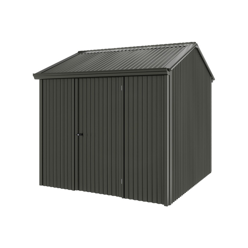 Handi-Heritage Shed H1 2.54X2.52 Roof:Slate Grey Wall:Slate Grey Front/Rear Single Door
