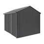 Handi-Heritage Shed H2 3.30X2.52 Roof:Gun Metal Grey Wall:Gun Metal Grey Front/Rear Single Door