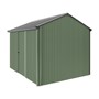 Handi-Heritage Shed H2 3.30X2.52 Roof:Gun Metal Grey Wall:Rivergum Front/Rear Single Door