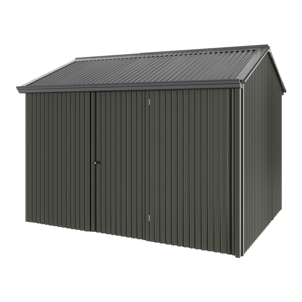 Handi-Heritage Shed H2 3.30X2.52 Roof:Gun Metal Grey Wall:Slate Grey Front/Rear Single Door