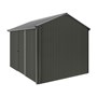 Handi-Heritage Shed H2 3.30X2.52 Roof:Gun Metal Grey Wall:Slate Grey Front/Rear Single Door