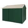 Handi-Heritage Shed H2 3.30X2.52 Roof:Merino Wall:Caulfield Green Front/Rear Single Door