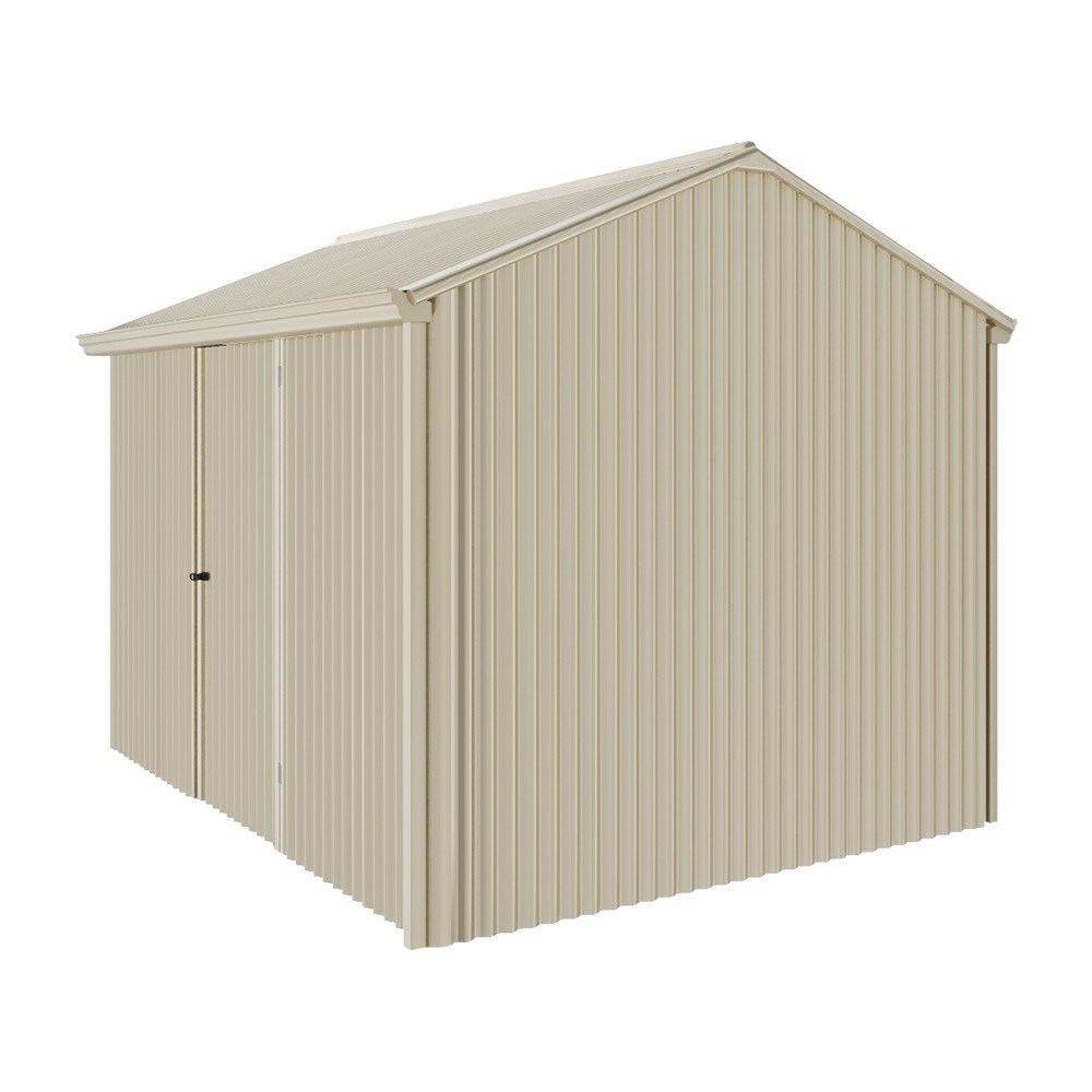 Handi-Heritage Shed H2 3.30X2.52 Roof:Merino Wall:Merino Front/Rear Single Door