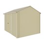 Handi-Heritage Shed H2 3.30X2.52 Roof:Merino Wall:Primrose Front/Rear Single Door