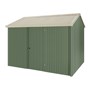 Handi-Heritage Shed H2 3.30X2.52 Roof:Merino Wall:Rivergum Front/Rear Single Door