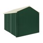 Handi-Heritage Shed H2 3.30X2.52 Roof:Primrose Wall:Caulfield Green Front/Rear Single Door