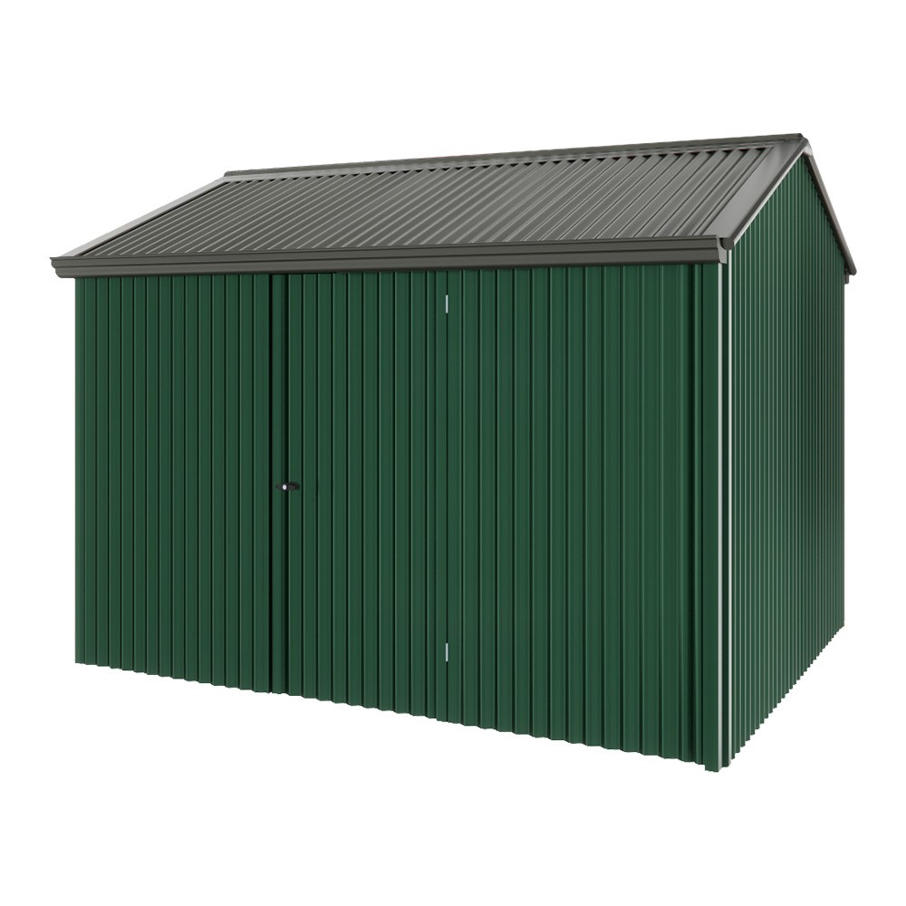 Handi-Heritage Shed H2 3.30X2.52 Roof:Slate Grey Wall:Caulfield Green Front/Rear Single Door