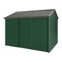 Handi-Heritage Shed H2 3.30X2.52 Roof:Slate Grey Wall:Caulfield Green Front/Rear Single Door