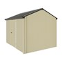 Handi-Heritage Shed H2 3.30X2.52 Roof:Slate Grey Wall:Primrose Front/Rear Single Door