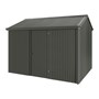 Handi-Heritage Shed H2 3.30X2.52 Roof:Slate Grey Wall:Slate Grey Front/Rear Single Door