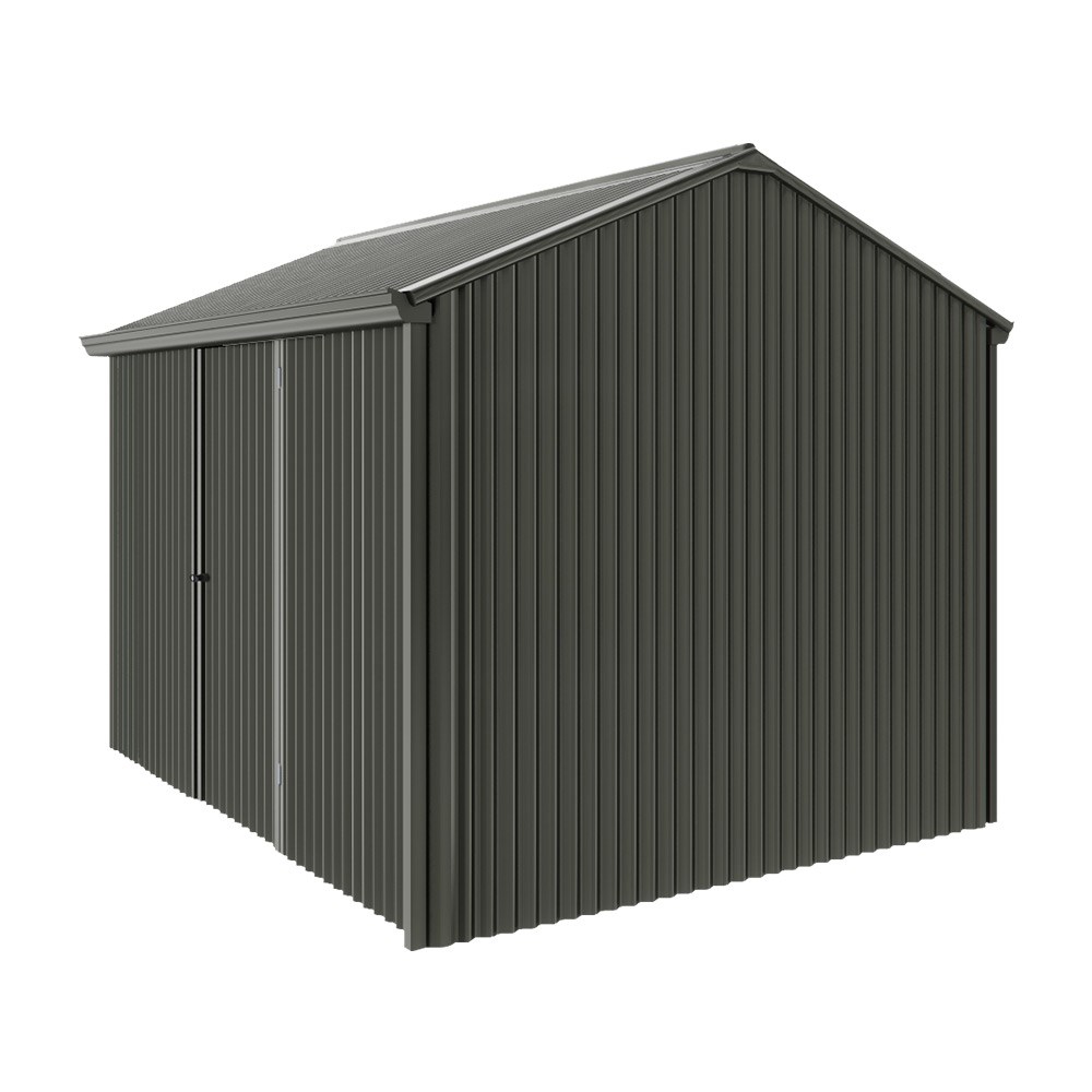 Handi-Heritage Shed H2 3.30X2.52 Roof:Slate Grey Wall:Slate Grey Front/Rear Single Door